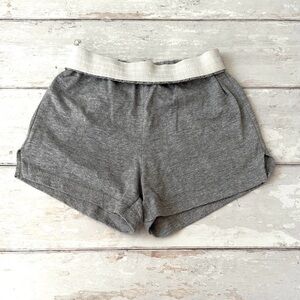 Soffe Youth S/M Gray Athletic Shorts Kids Girls Size Small 5 6 5T